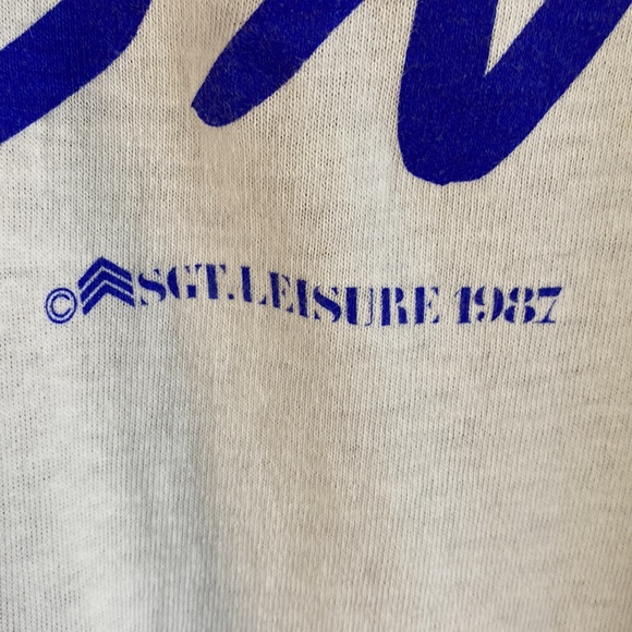 SGT. LEISURE - Vintage Long 80’s Night Shirt - Picture 3 of 6